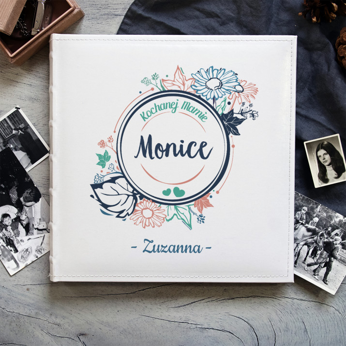 Kochanej Mamie - Personalizowany Album na zdjęcia